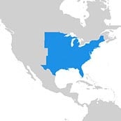 East Central USA 